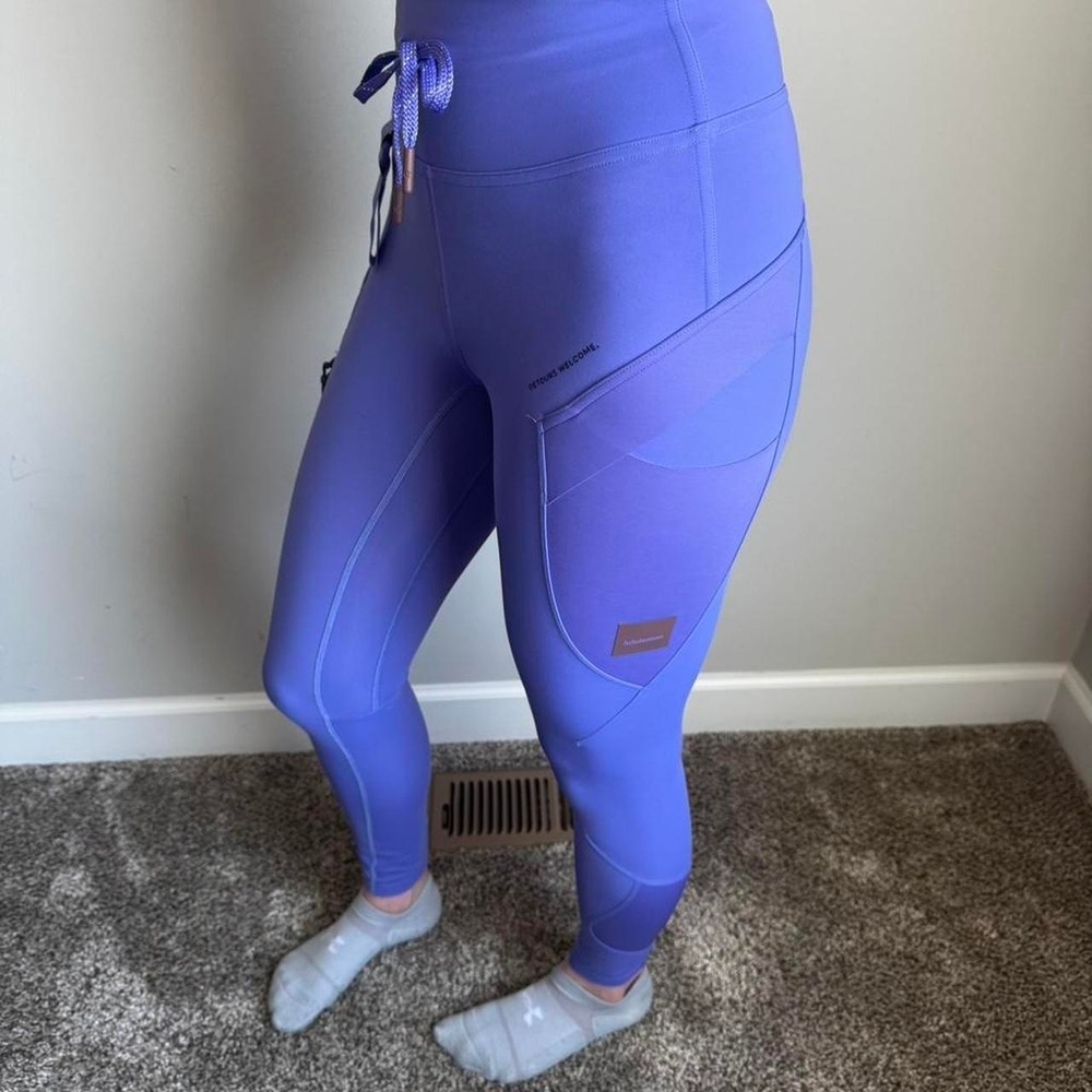 Lululemon Cargo Super High Rise Hiking Tight 25" Charged Indigo Purple - Picture 6 of 8